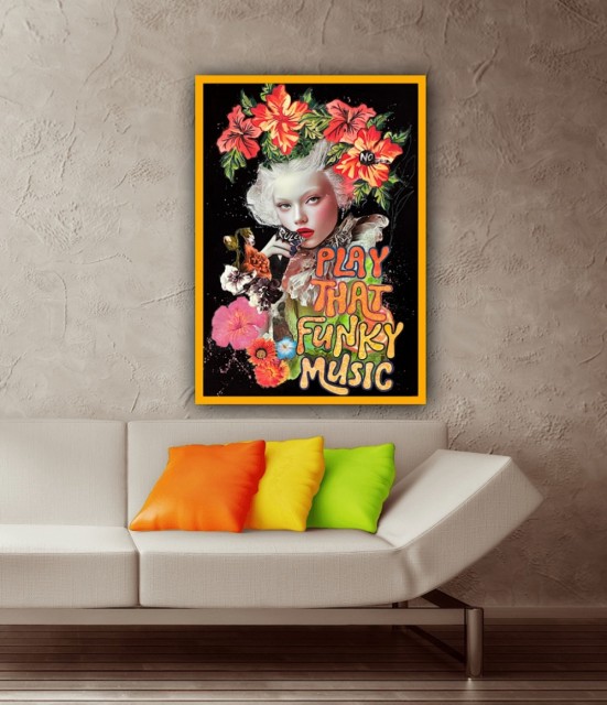 Funky Music popart
